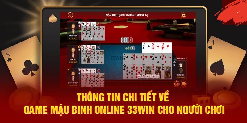 Game Mậu Binh 33Win